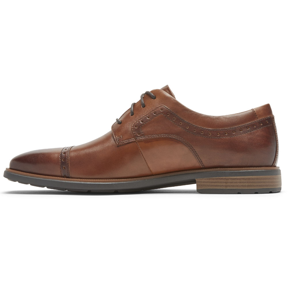 Oxfords Rockport Homem Marrom - Farrow Cap Toe - 03467JMDP